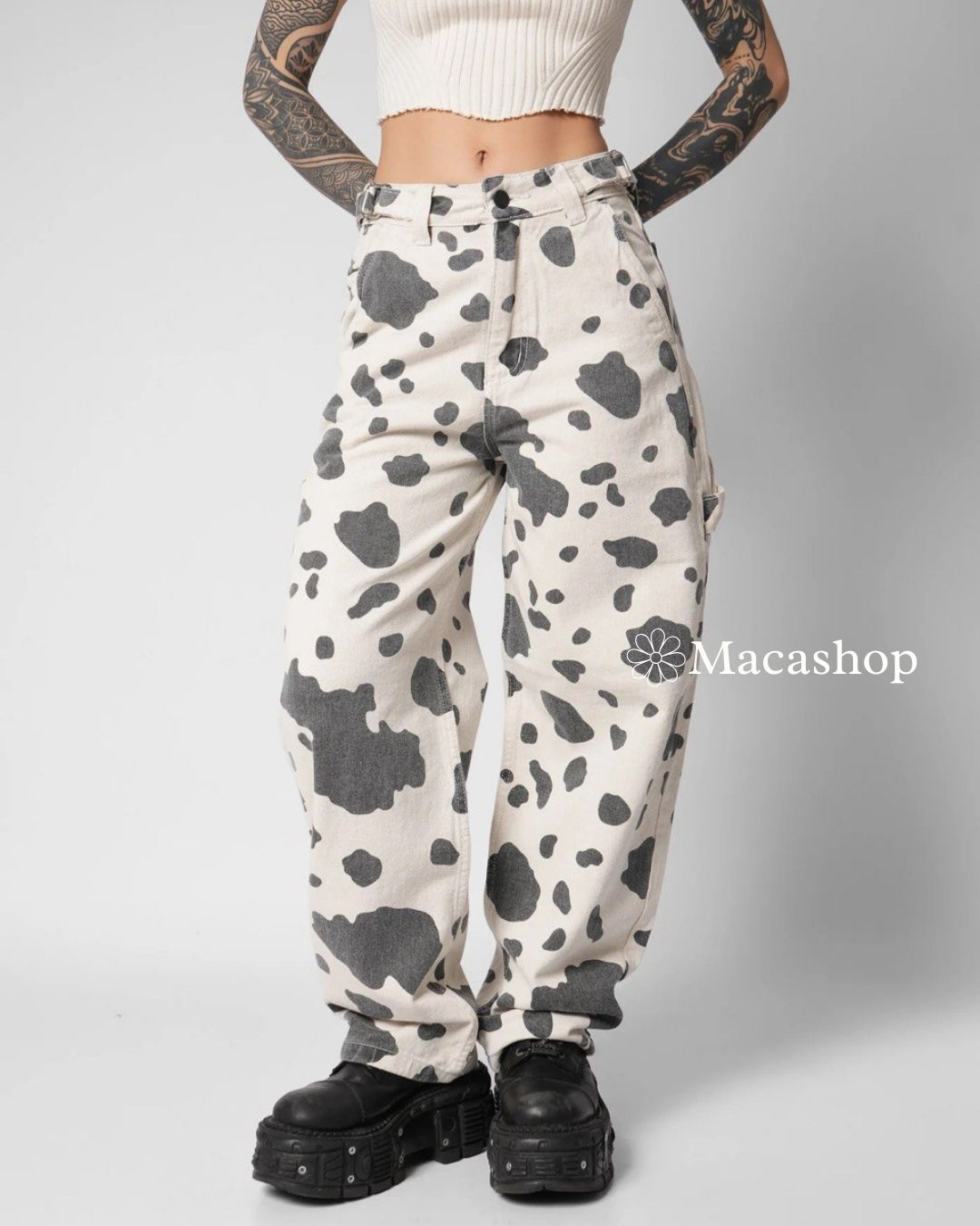 JEANS BAGGY COW🐮