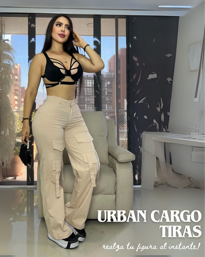 PANTALON CARGO TIRAS